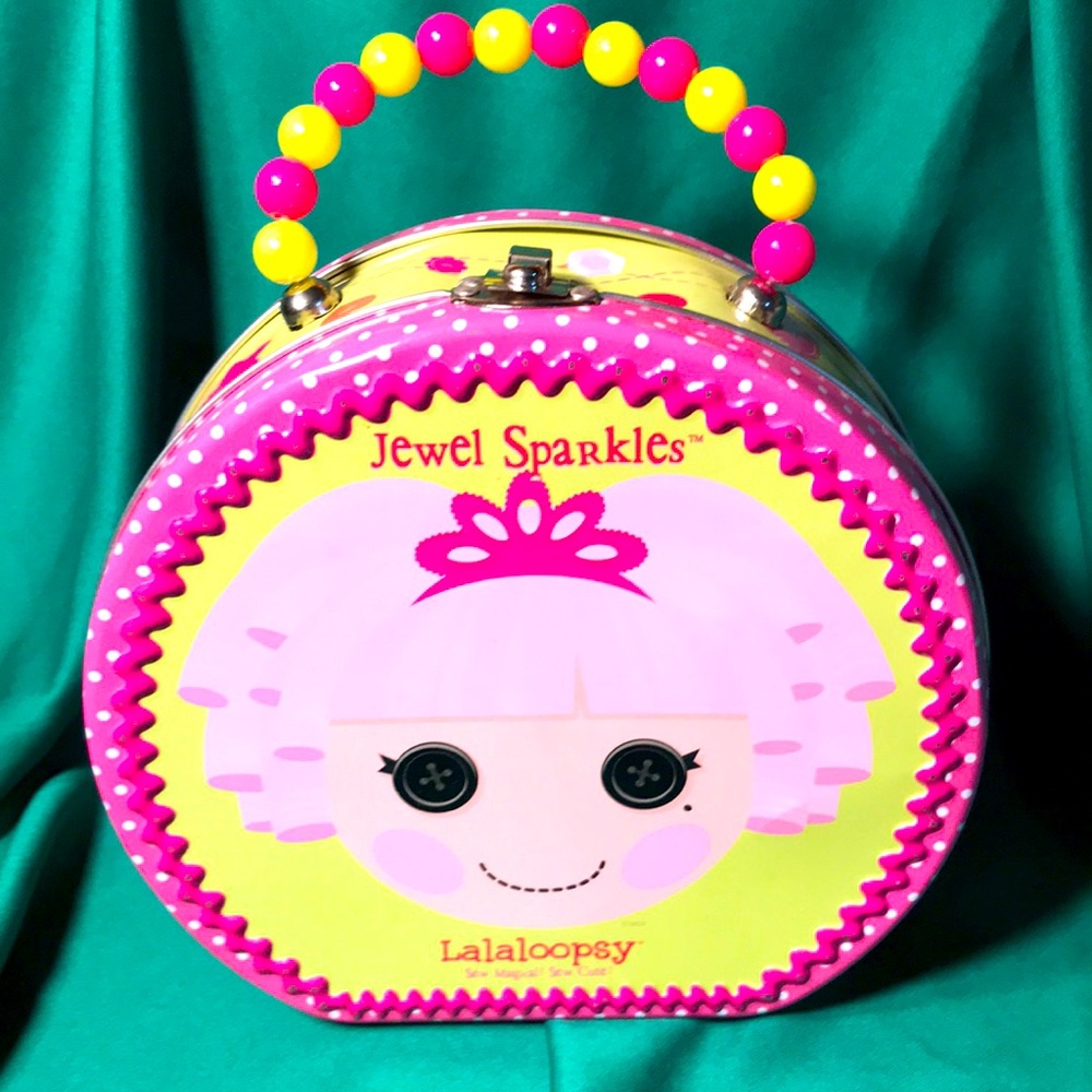 Lalaloopsy Jewel Sparkles sewing box or lunchbox